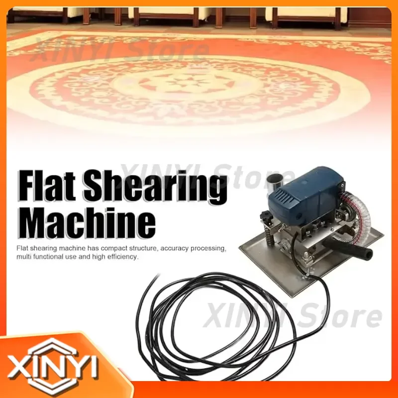 for Tufted Rug Carpet Flatter Clipper Machine Strong Power Portable Carpet Leveling Shearing Flatting Machine for Rug Tufting