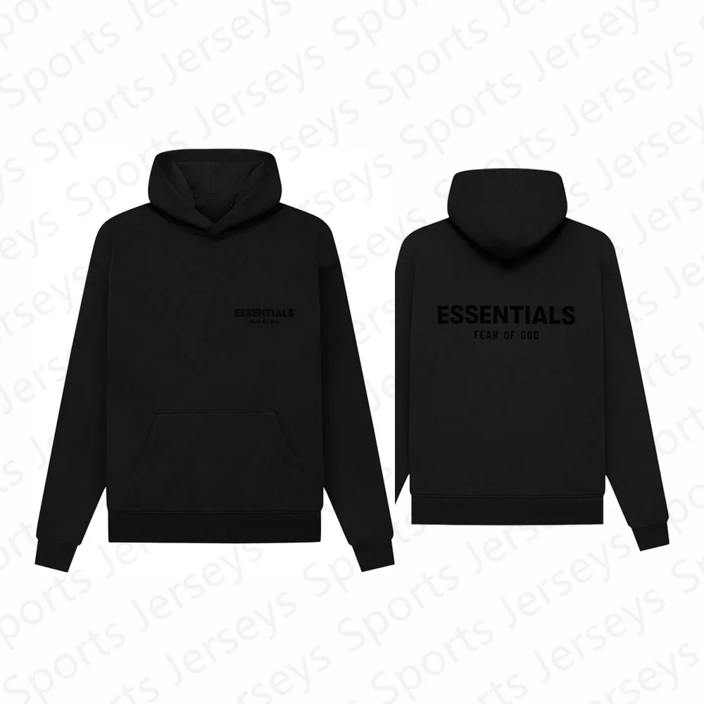 2025 Mens New Arrival Essentials Hoodies High Quality Street Hip Hop Loose Unisex Fashion Brand Pullover Hoodies Sweatshirts