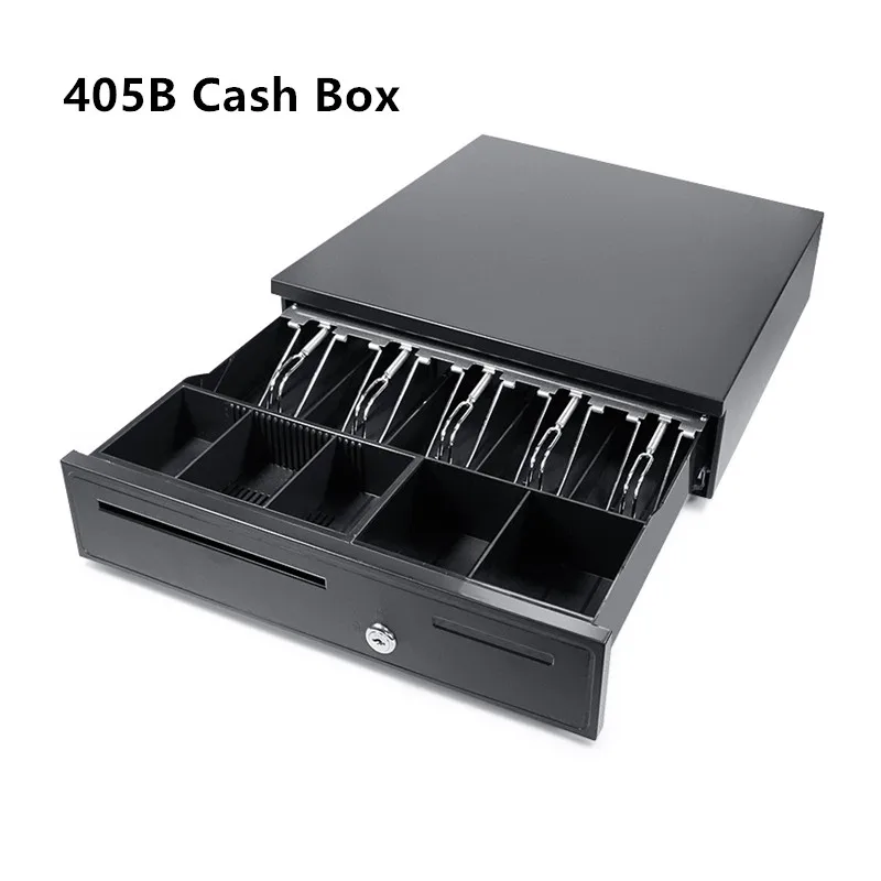 405B/405C/405D drawer style cash register cash box with three speed automatic manual locking structure