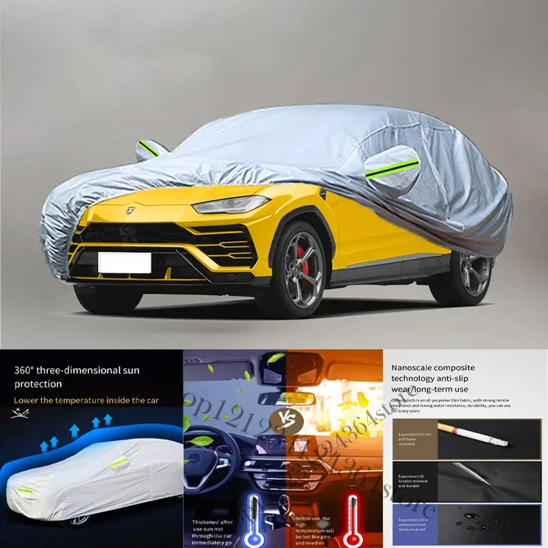 

For Lamborghini URUSn Auto Anti snow Anti dust Anti-uv Anti peeling paint And Anti Rainwater 210t car cover Car cover