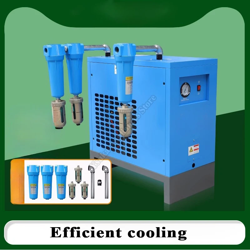 Refrigerated Air Dryer Permanent Magnet Variable Frequency Screw Compressor Type Desalination Compression Water Removal Machine