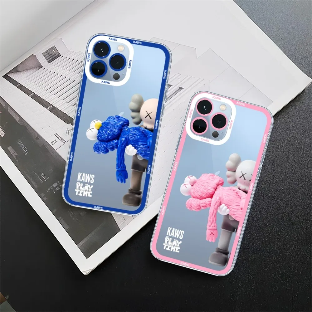 Sesames Street  Cookies Monster Phone Case For iPhone 11 12 Mini 13 14 15 Pro Max Transparent Shell