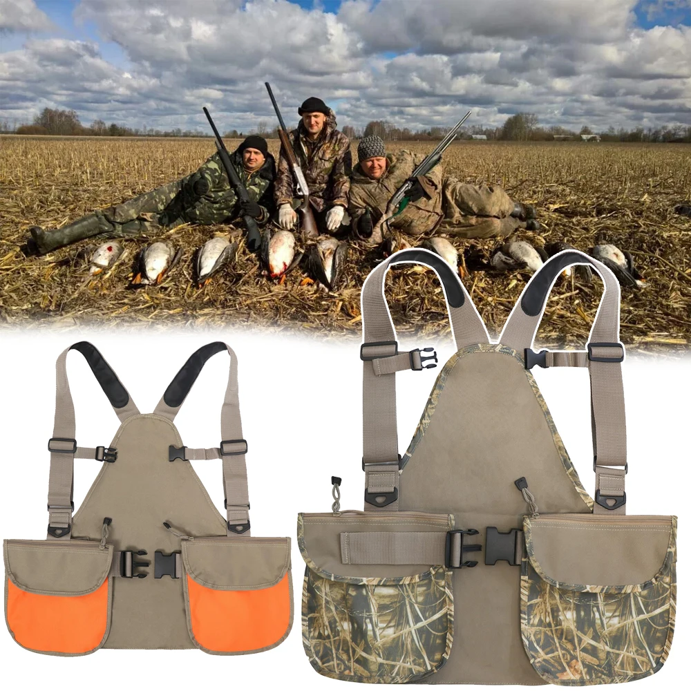 

Multifunctional Hunting Tactical Vest Adjustable Fishing Vest Backpack Breathable & Lightweight For All-Season Outdoor Use