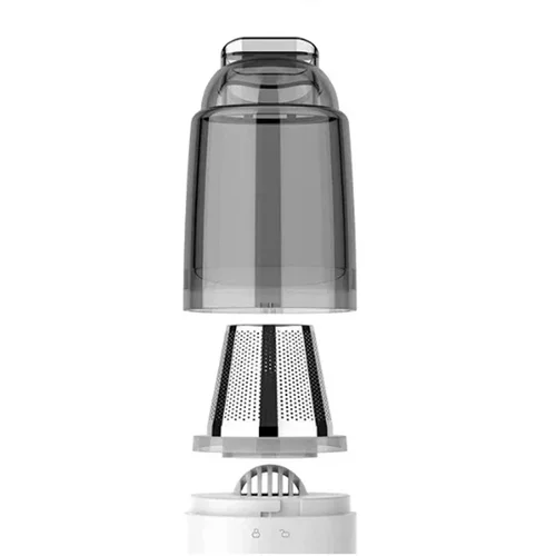 Imagen 2 del producto Xiami Youpin-aspiradora portátil para coche y hogar, elemento de filtro de Metal con carga inalámbrica, Mini alta potencia con cabezal de cepillo