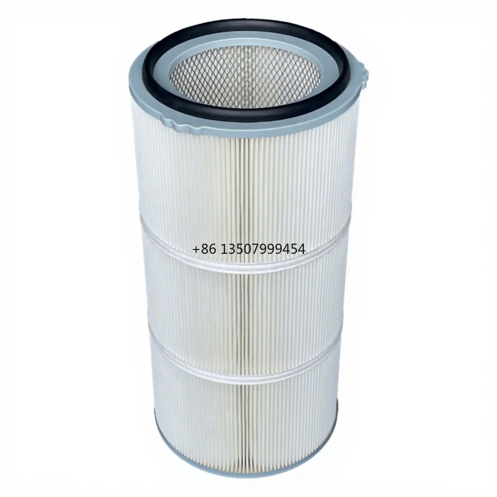 

Direct Sale High Quality Experienced Exporter Polyester PTFE Coated Sakura Cap Cylinder Air Filter for Dust Collector