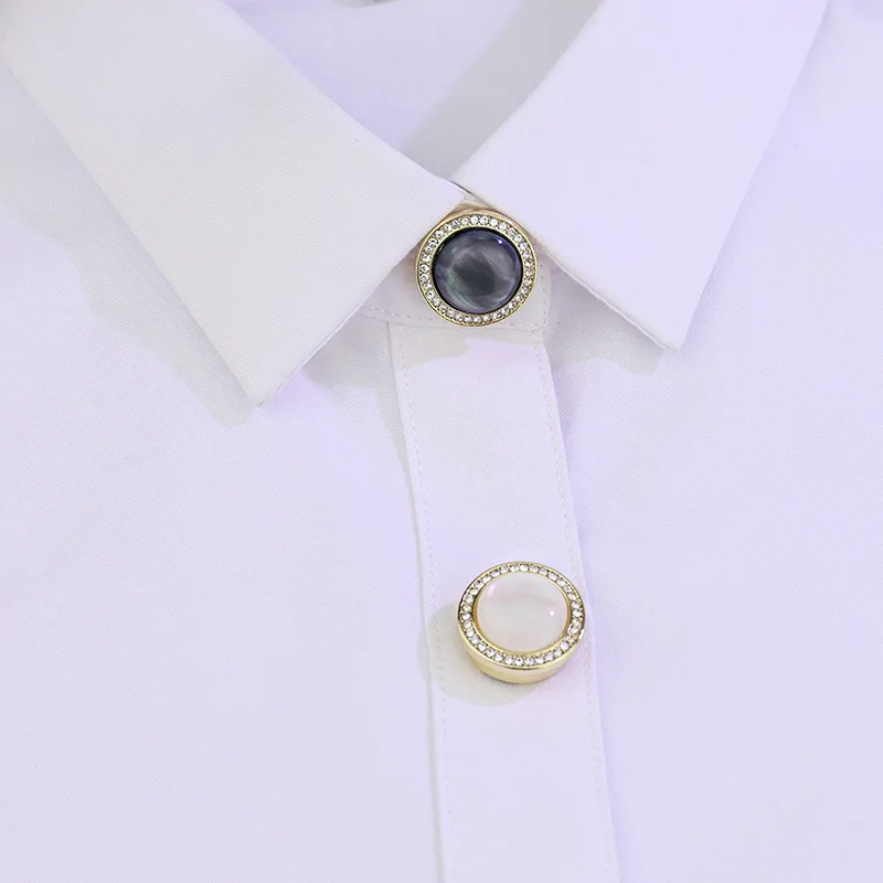 

Electroplating New Imitation Cat Eye Shirt Decorative Buttons, Cufflinks, Clothing Cuff Link, Fastener Cover