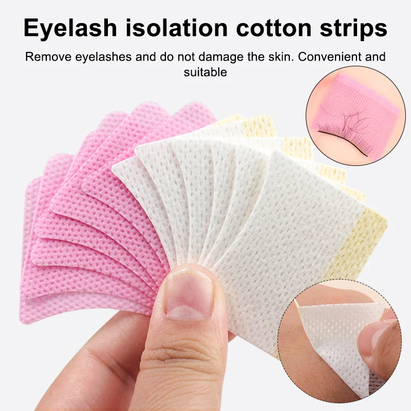 40Pcs Disposable Cotton Eyelashes Patch Sticker For Removing Eyelashes Eye Pads Eyelash Extension Makeup