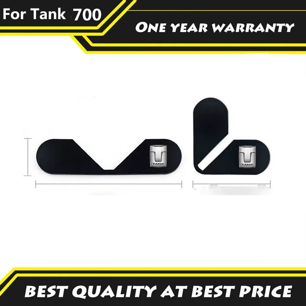 

Для Tank 700HI4-T 2024 2025 утолщенные наклейки против столкновений, уголки дверей автомобиля, устойчивые к царапинам прозрачные наклейки на заднюю дверь