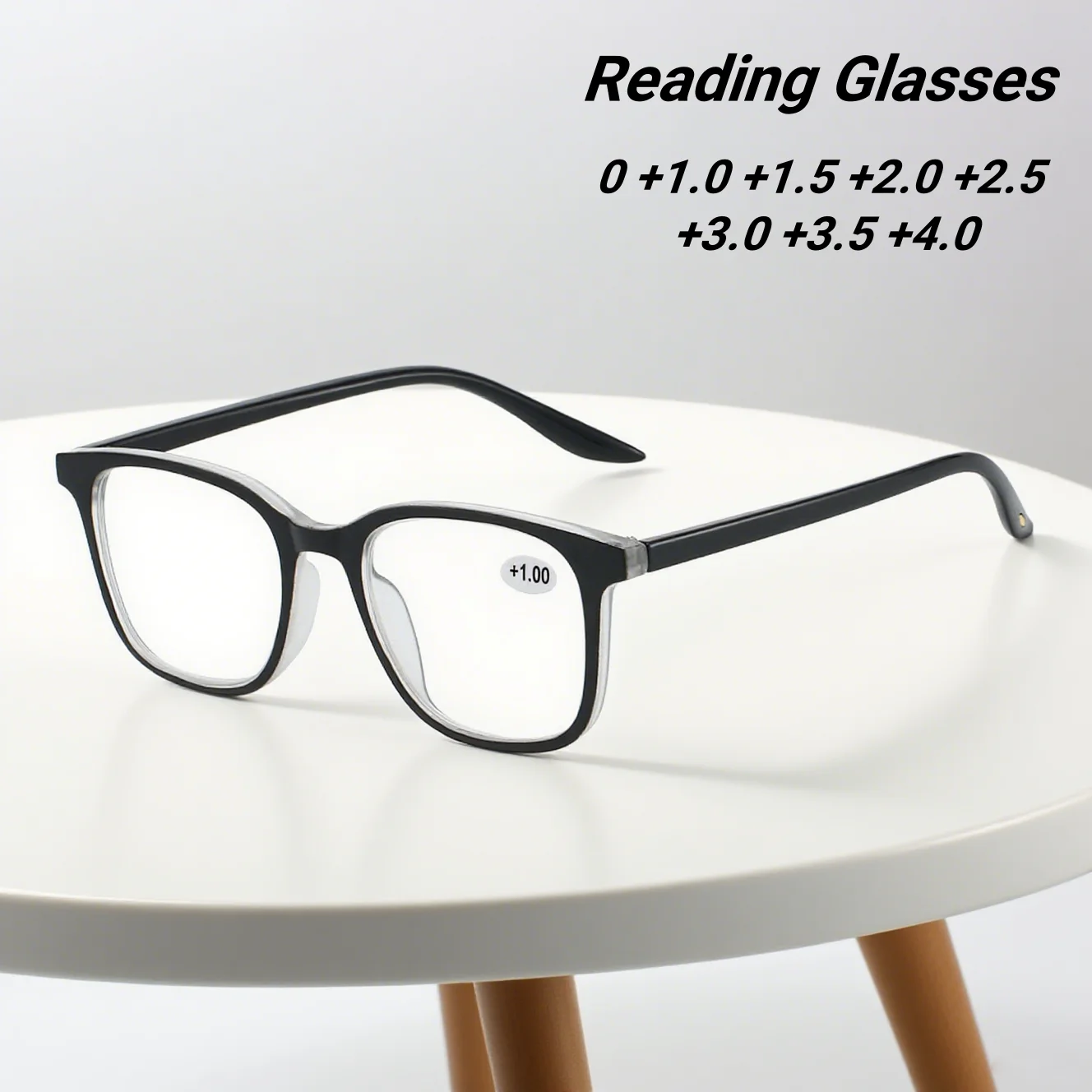 

2025 New Fashionable Personalized HD Women's Reading Glasses Retro Neutral High Quality Multi Color Versatile Presbyopia Glasses