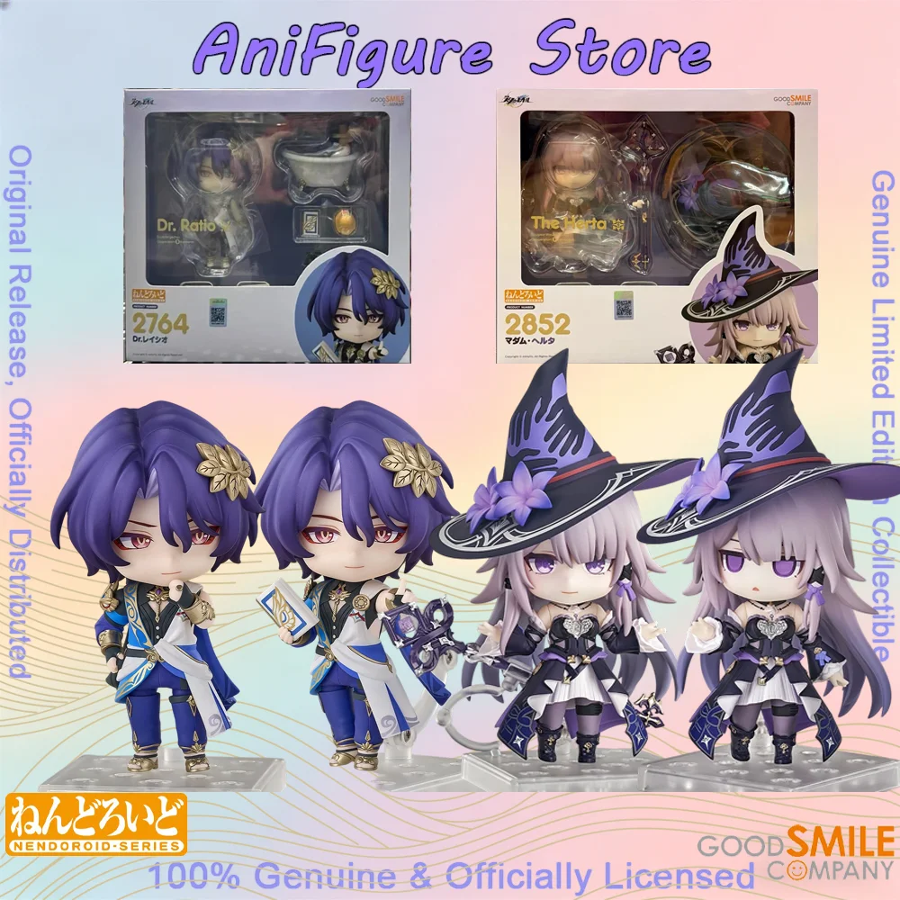 Officially Genuine In Stock GOOD SMILE Nendoroid Honkai Star Rail Dr. Ratio The Herta Figure Anime Action Boxed Toy Collectible