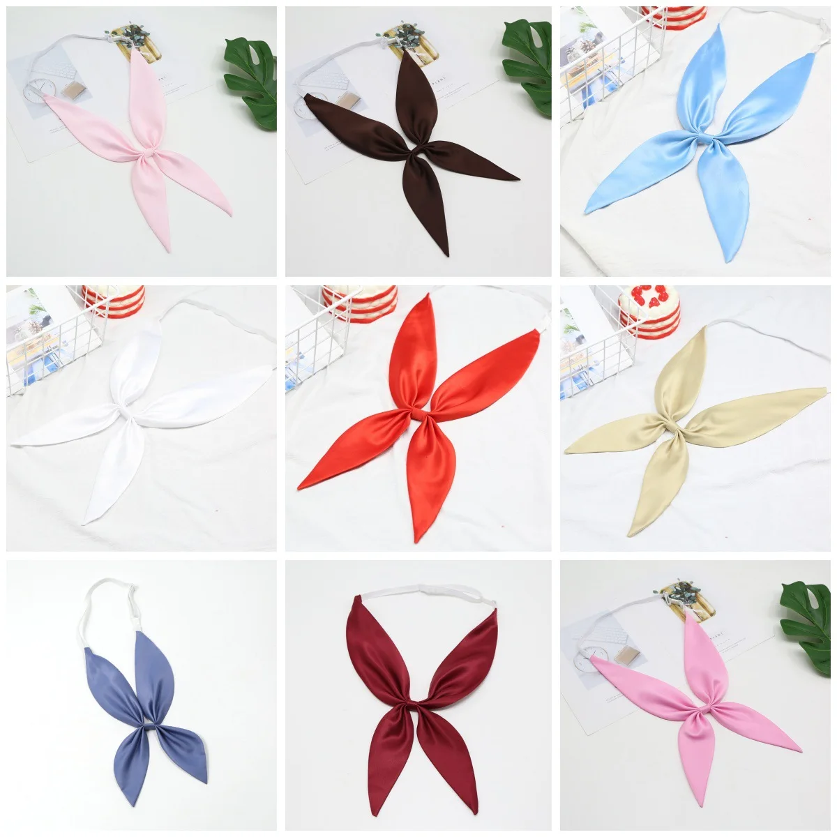 Униформа Jk, галстук моряка, сплошной цвет, съемный воротник, Япония Jk Seifuku, косплей, предварительно завязанный матросский галстук, школьный костюм JK для шеи