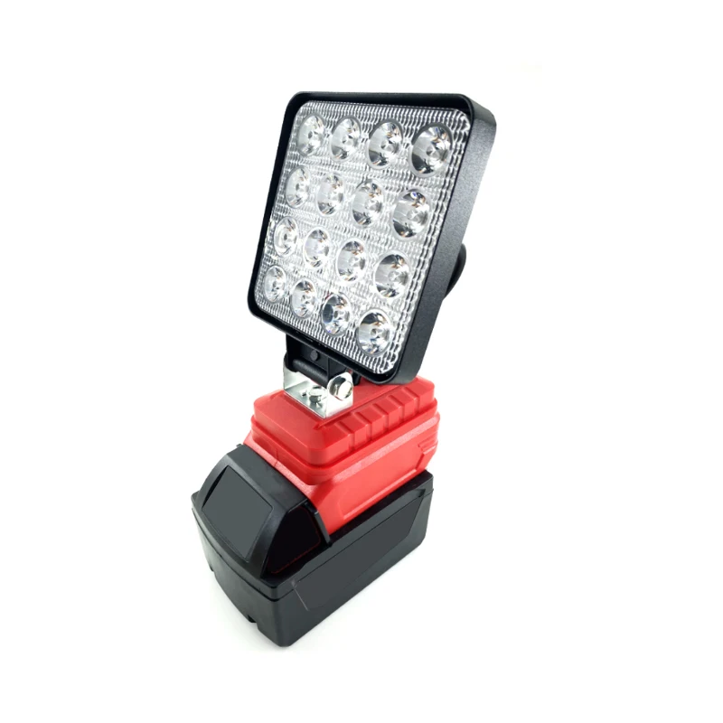 NEW 4 Inch Work Light for Milwaukee M 18 18V Li-Ion Battery LED Lamp Flashlight  Portable Outdoor fishing lamp