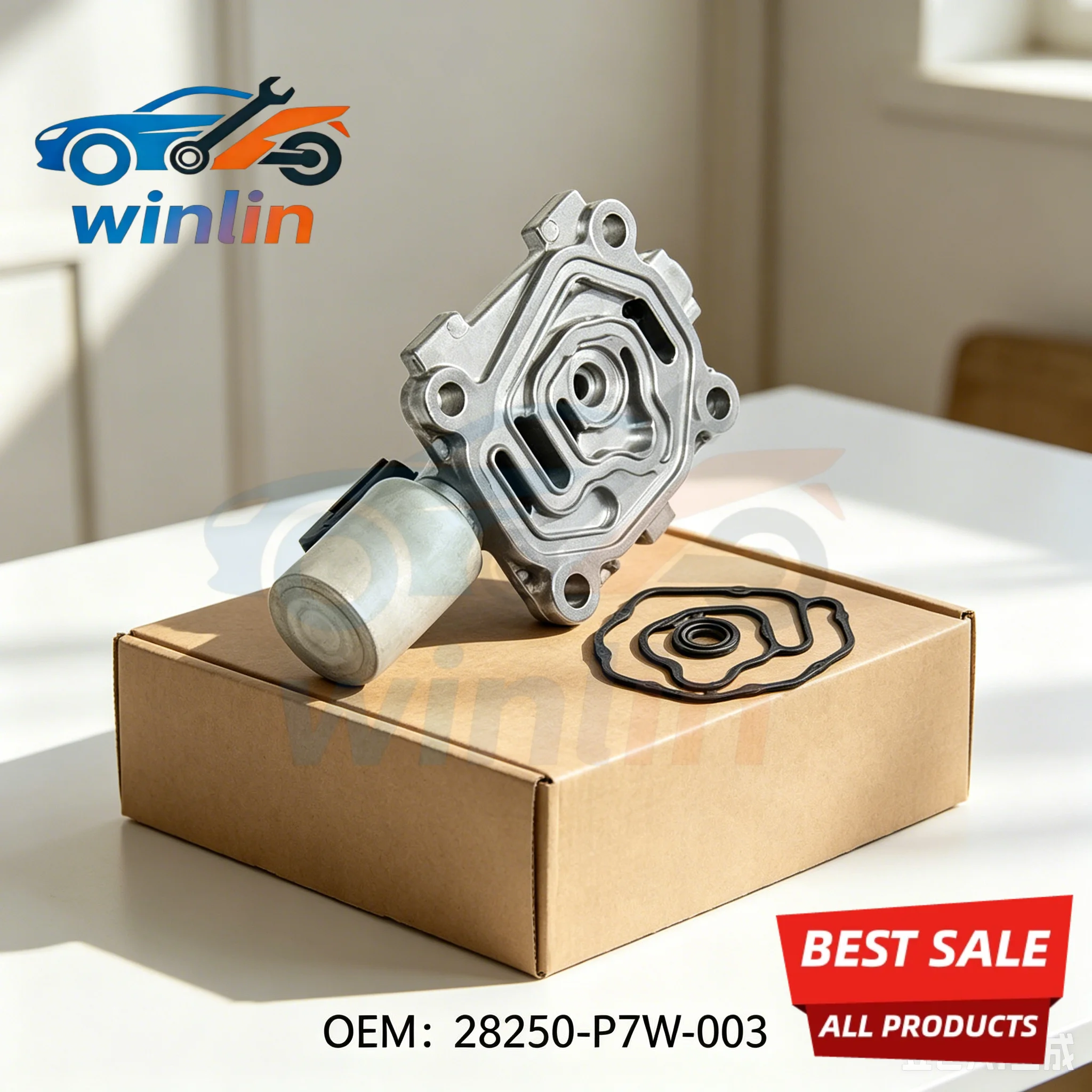 28250-P7W-003 28250P7W003 28250P7W013 Transmission Linear EPC Solenoid for Honda Accord Odyssey Pilot Acura