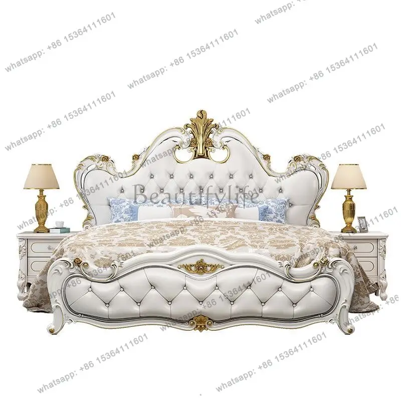 Mattress Frame Double Bed Luxury Organizer Headboards Monster Double Bed Bases Cabinets Camas
