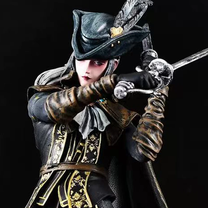 

29cm Covenant Game Bloodborne Lady Maria Anime Figure Desktop Ornament Collection Pvc Action Figure Model Toys Holiday Gifts
