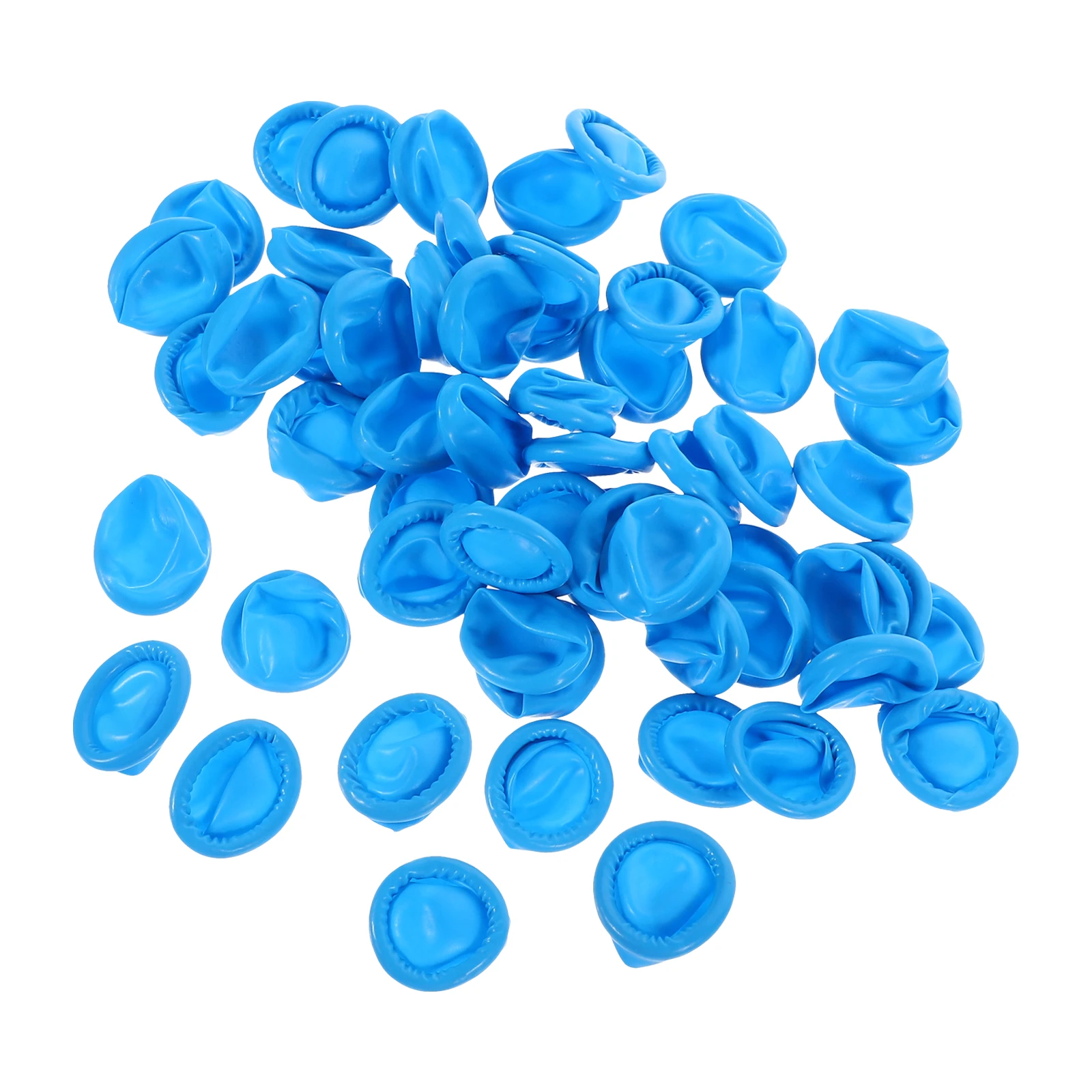 

100pcs Butyronitrile Finger Protector Anti-Wear Reusable Finger Sleeve Cover Joint Protection For Typing Sports Gardening Work