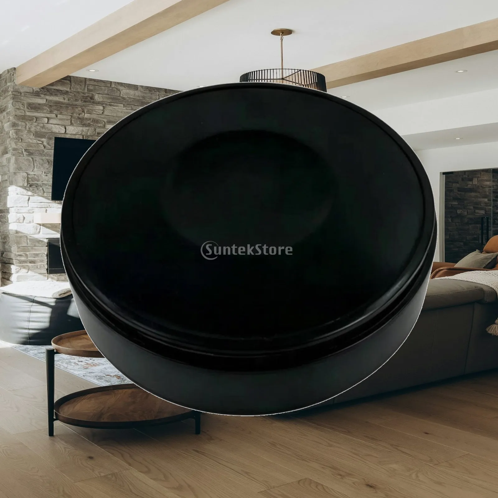 Silicone Watch Repair Work Mat Textured Round Watch Repair Mat with Recessed Center Scratch-Resistant Portable