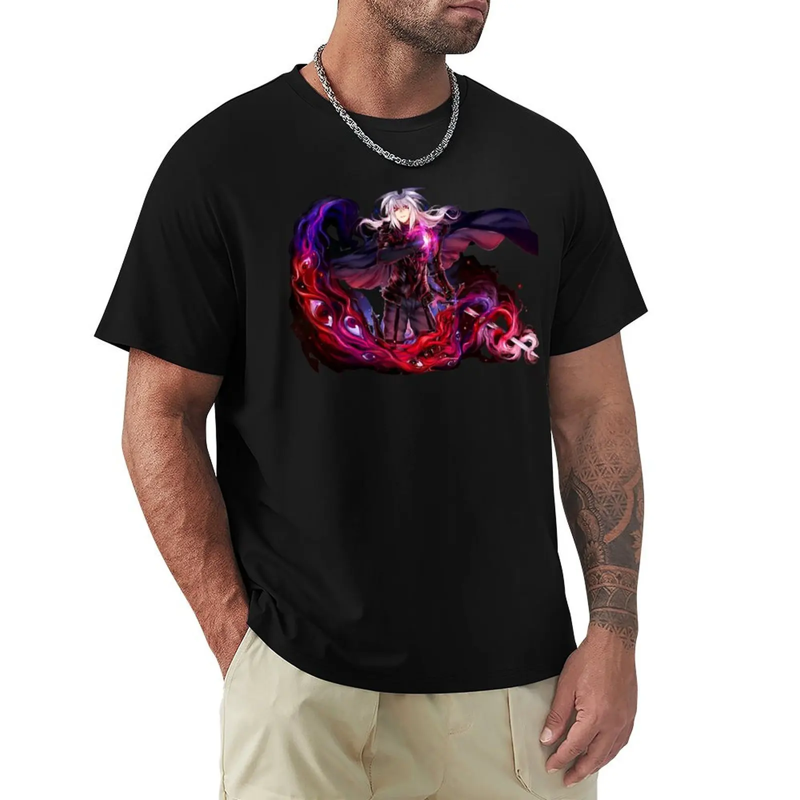 

Yami Bakura Classic T-Shirt Large Size Casual Tee Shirt