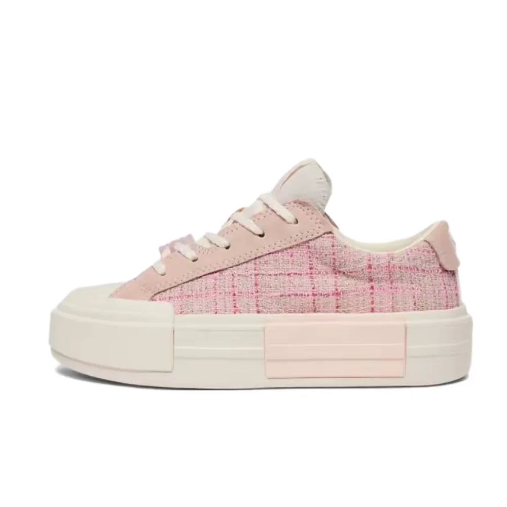 Converse All Star Women's Low-Top Sneakers  Pink/Beige, Comfortable, Versatile, Non-Slip, Durable & Fashionable A13854C
