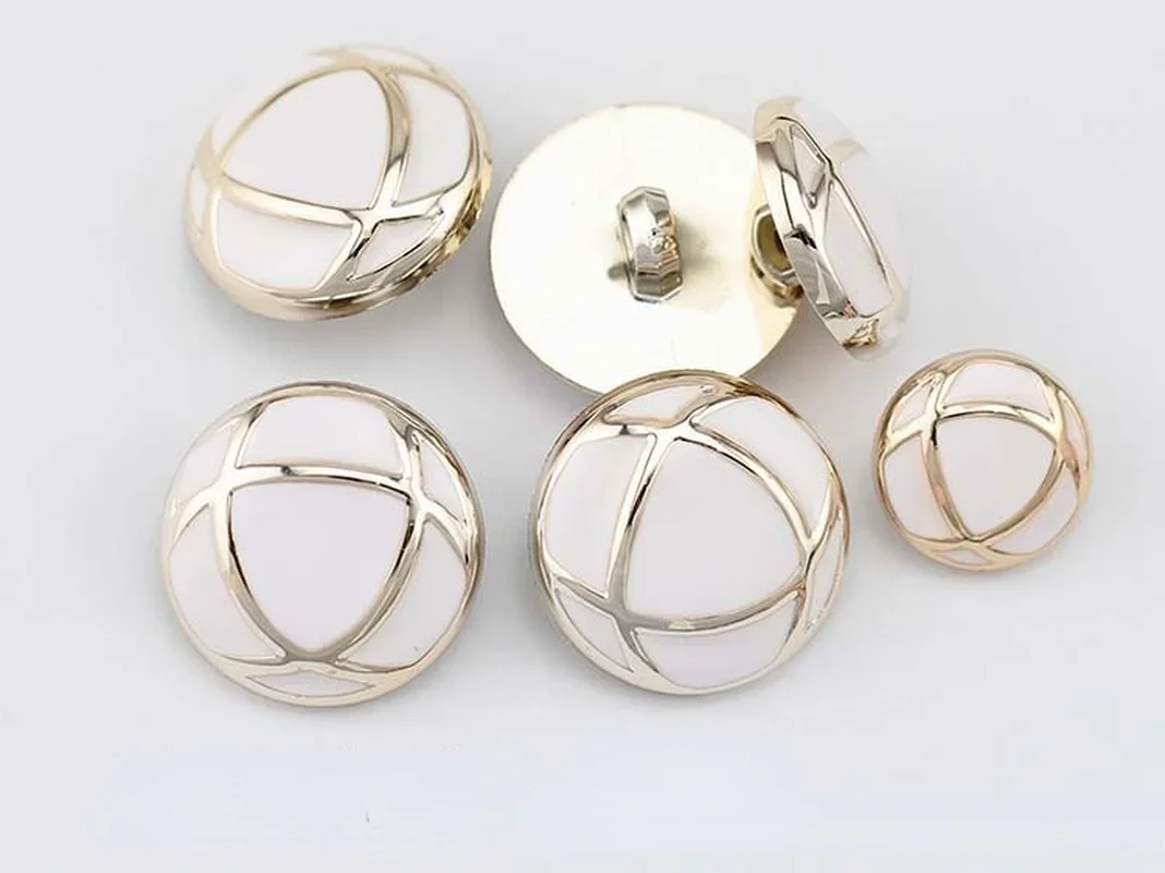 

Кнопка, 50 шт./пакет, высококачественная гальваническая пластиковая пряжка из АБС-пластика, гальванический узор, модное пальто, ветровка, декоративные пуговицы