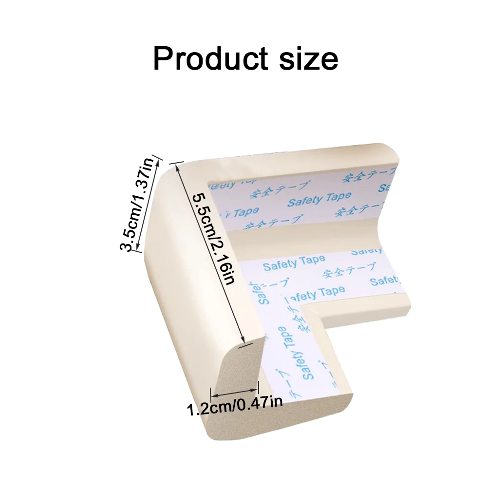 10 قطع من الزوايا والحواف الناعمة لحماية الأطفال، وحفلات استقبال الطفل الواقية، وهدايا تزيين المنزل