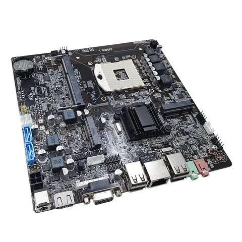 HM65 Computer Motherboard Support DDR3 1066/1033/1600 LGA988 All-in-1 16GB Memory M.2 SATA MSATA USB2.0 VGA HDMI-Compatible