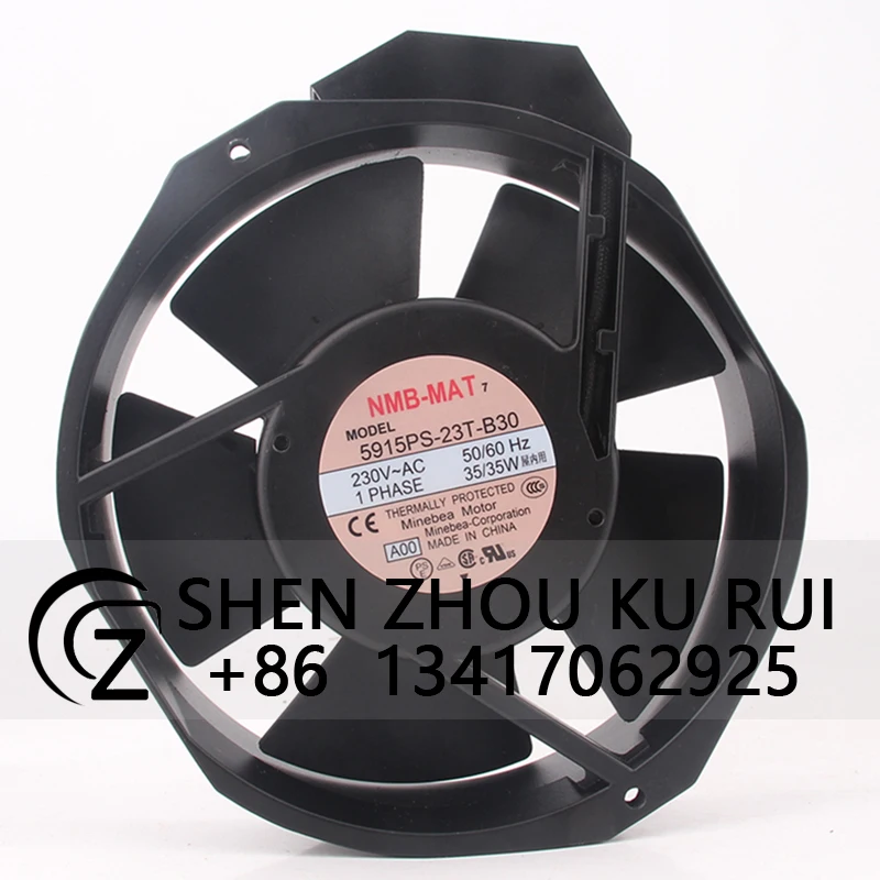 

Case Fan for NMB 5915PS-23T-B30 172*150*38MM 230V 0.18A 17238 Large Airflow Inverter Cabinet Cooling Fan