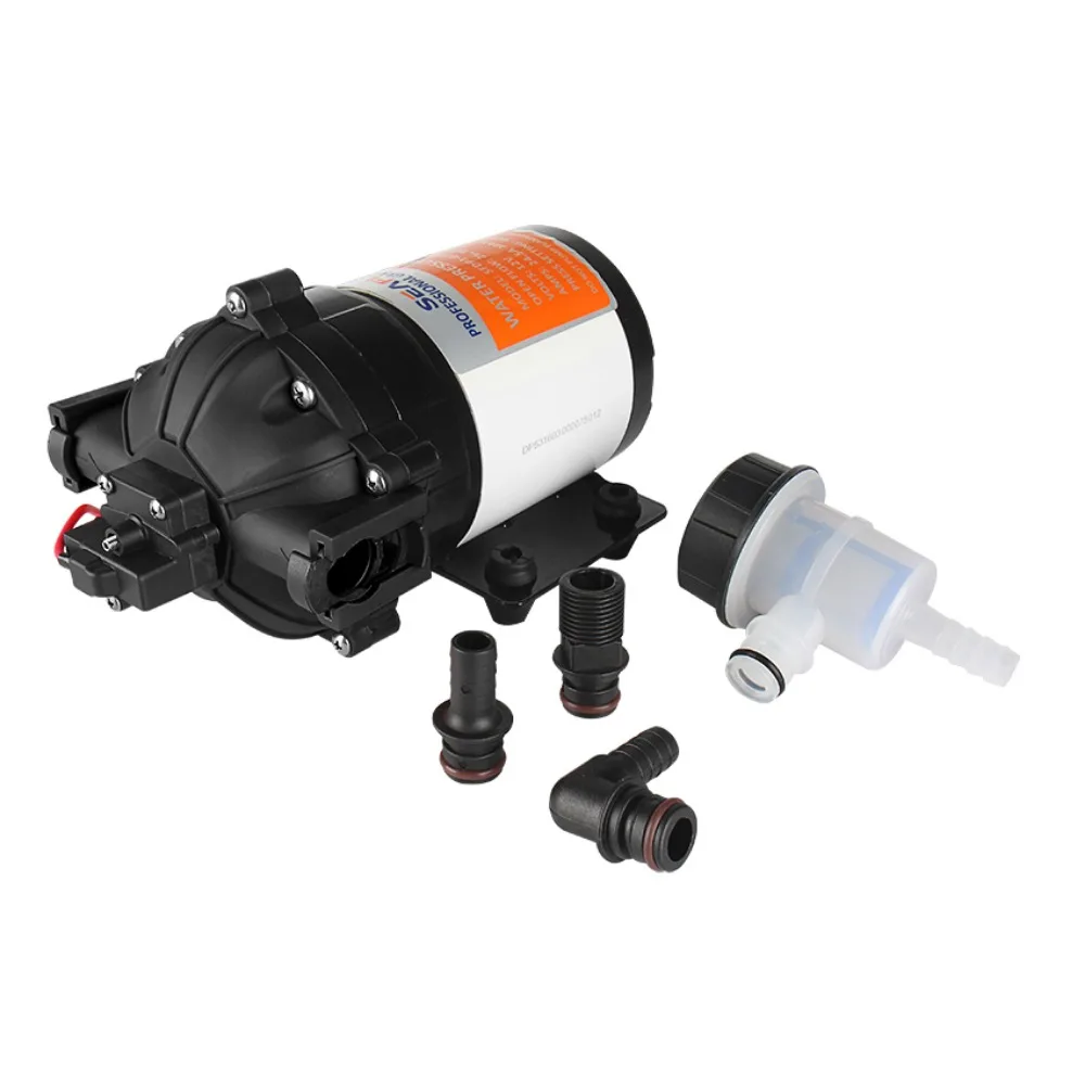 Geheel Nieuwe Seaflo 53-serie Membraanpomp 12V Dc 7.0 Gpm 60 Psi Met Drukschakelaar Zonne-Energie Booster Drukpomp