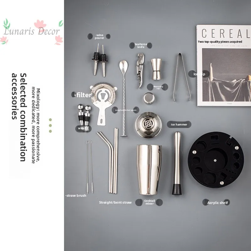 Complete Bartending Tools Kit - đánh giá và giá Boston Shaker Set