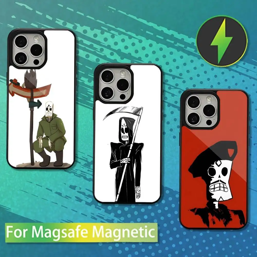 

Game G-Grim F-Fandango Phone Case For iPhone 16,17,15,14,13,12,11,Pro,Max,Plus,Mini,Magsafe,Magnetic Wireless Charging Case