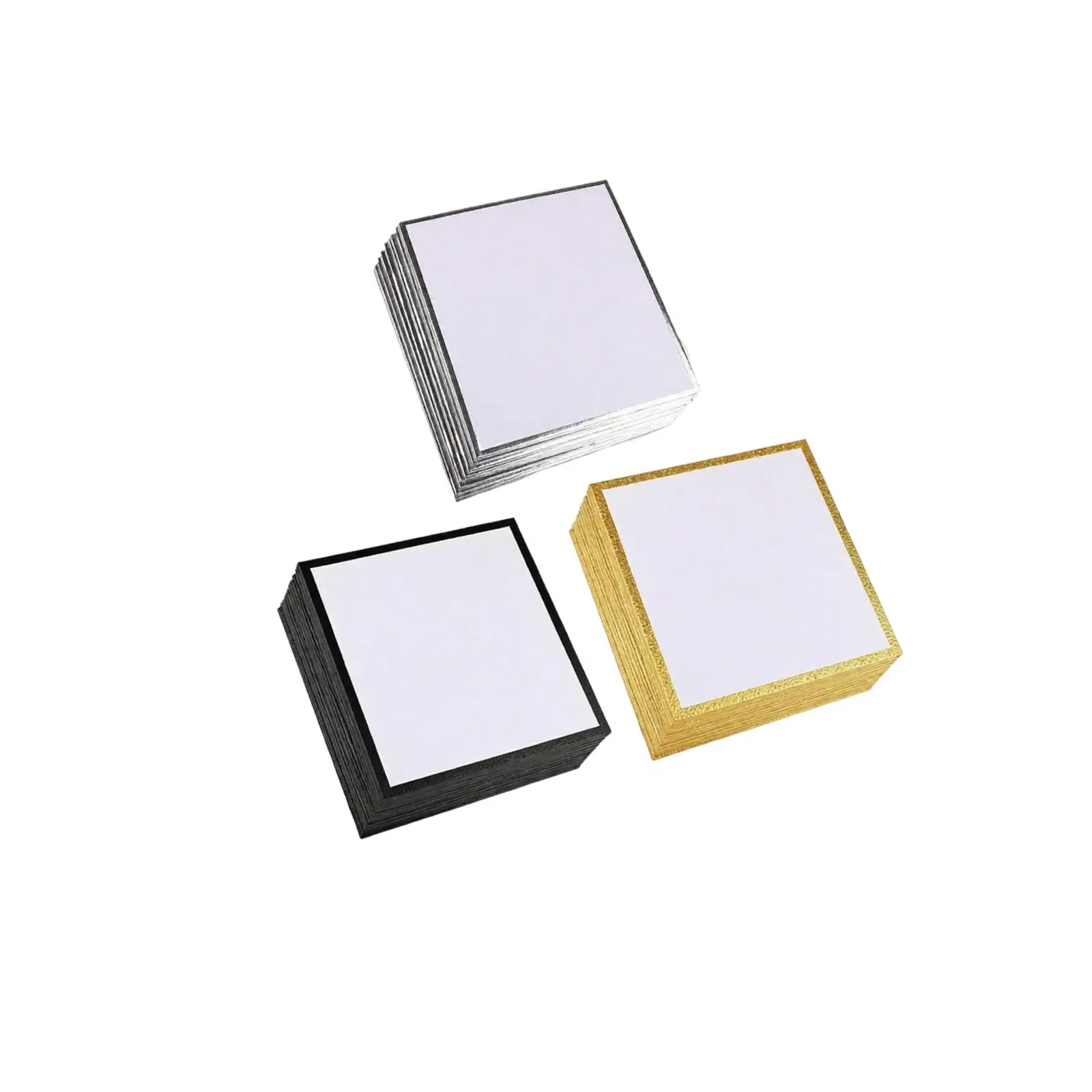 Double Sided Shikishi Art Boards Compact Square Signing Cards for Anime Art and Sketch Collections