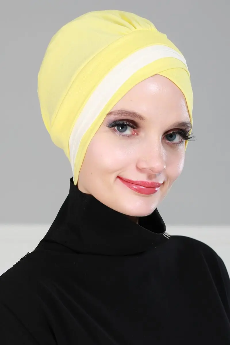 Cor dobro penteado osso amarelo