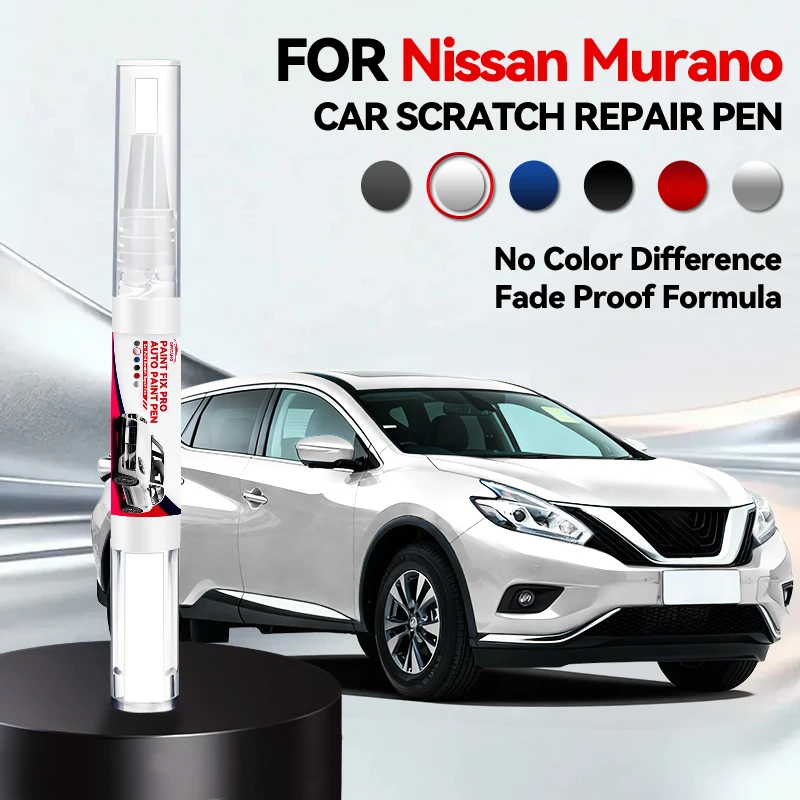 

Ручка-корректор для ремонта автомобильной краски Nissan Murano, аксессуары для устранения царапин, серый KBY, белый QAB, черный KH3, серебристый K23, серый KBY
