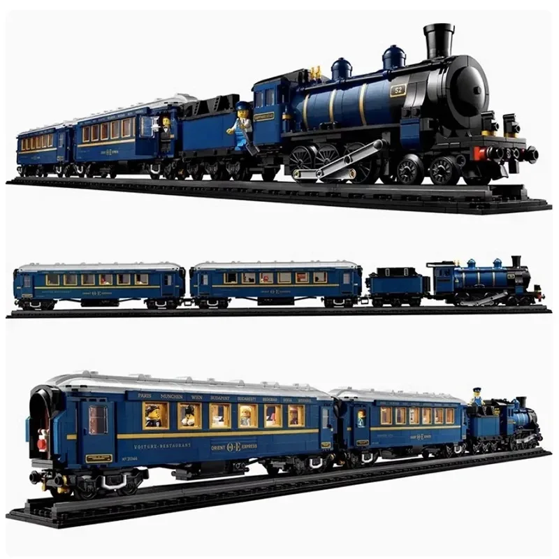 2540 Particelle Serie Creativa Modello 21344 Orient Express Puzzle Per Adulti Assemblaggio Blocchi di Costruzione Giocattolo Per Bambini Regalo Di Compleanno