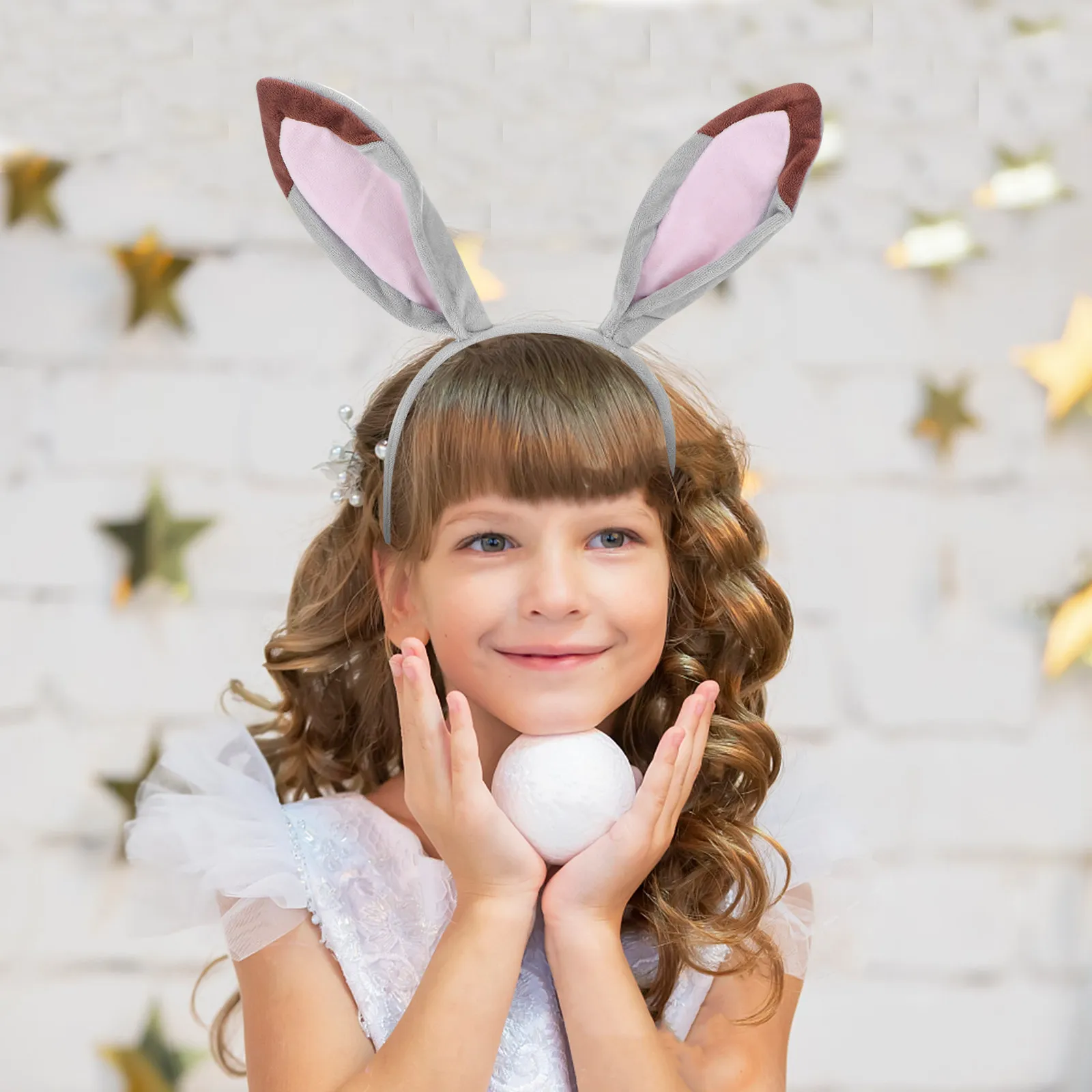 Easter Head Band Bunny Ears Headband Headwear Party Accessories Dress up Headpiece Donkey Headbands