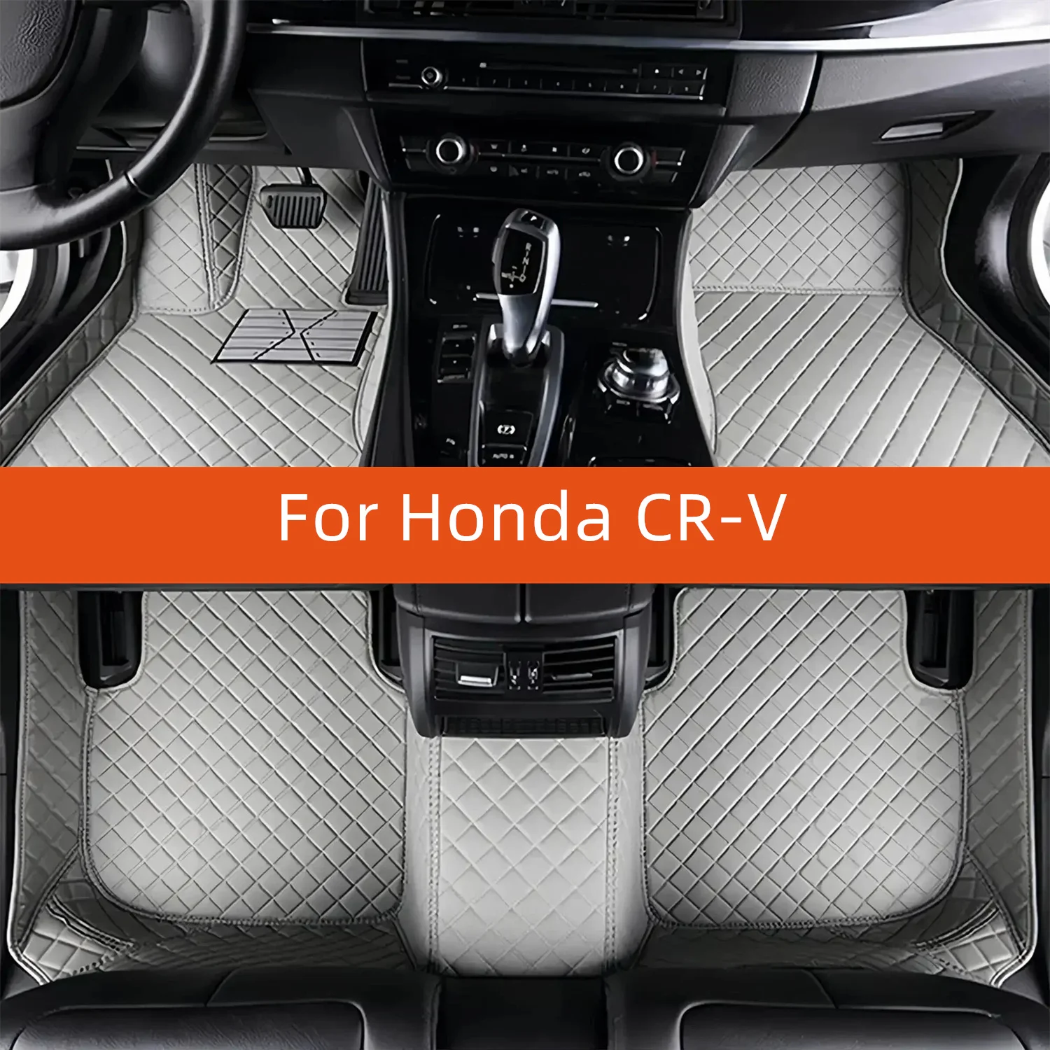 

Custom Leather Car Floor Mat For Honda CR-V 2023 2024 2025 2026 2027 Car Mat Interior Accessories