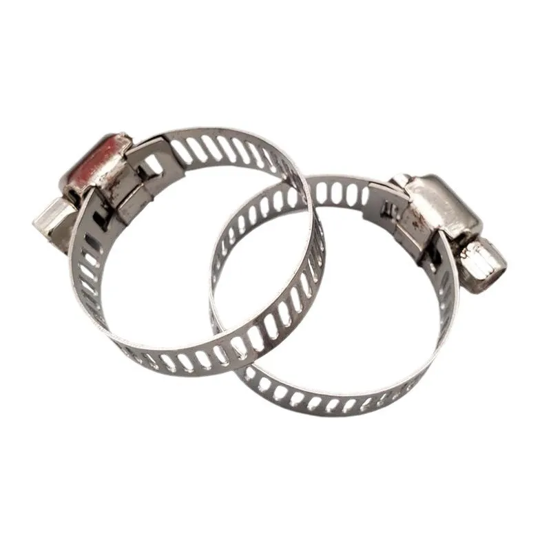 Adjustable Range 13-19mm Adjustable Worm Drive Clamps 41 pcs, perfect for Washing Machine Tube, 304 Stainless Steel