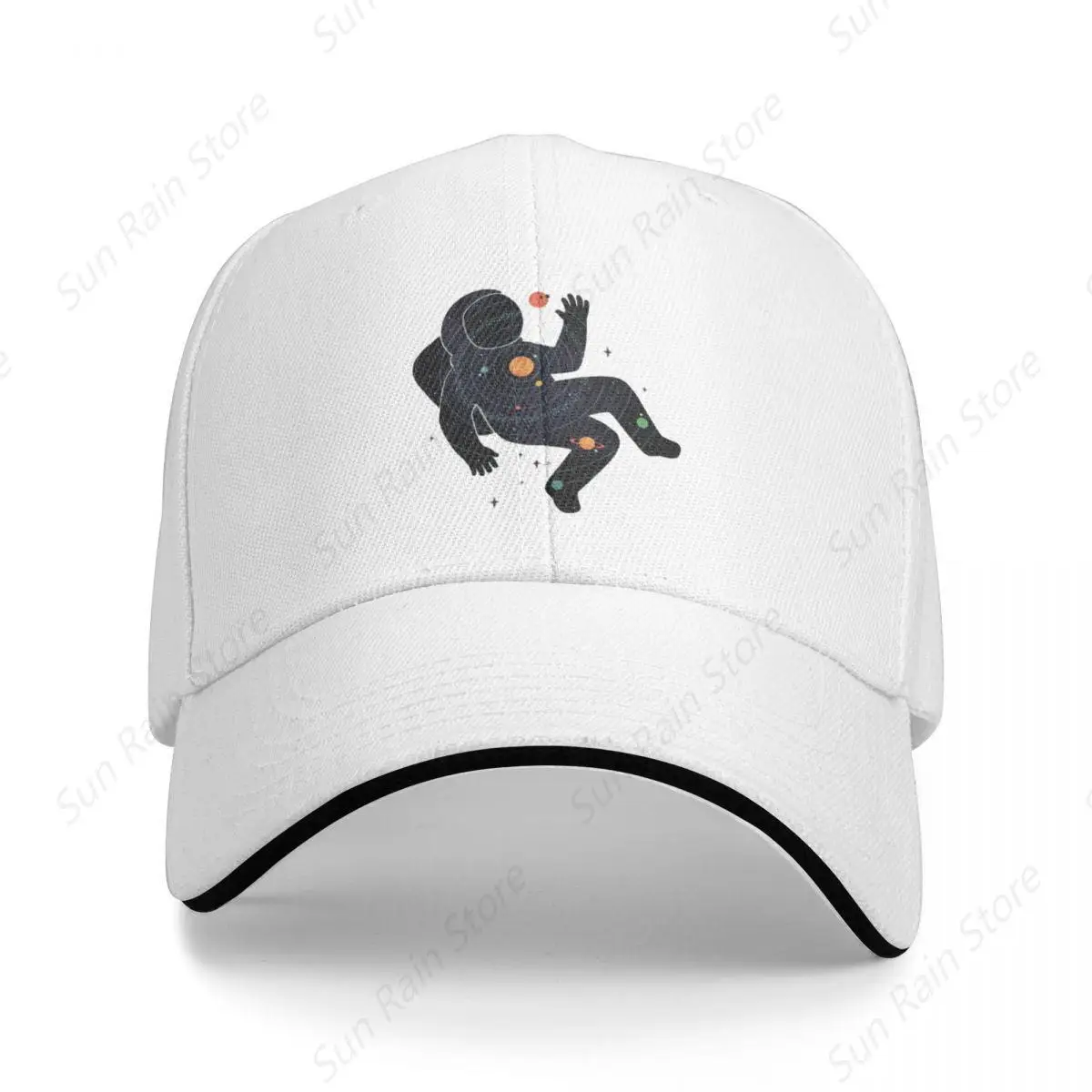 Inner Space Cap Fashion Casual Baseball Caps Adjustable Hat Hip Hop Summer Unisex Baseball Hats Customizable Polychromatic