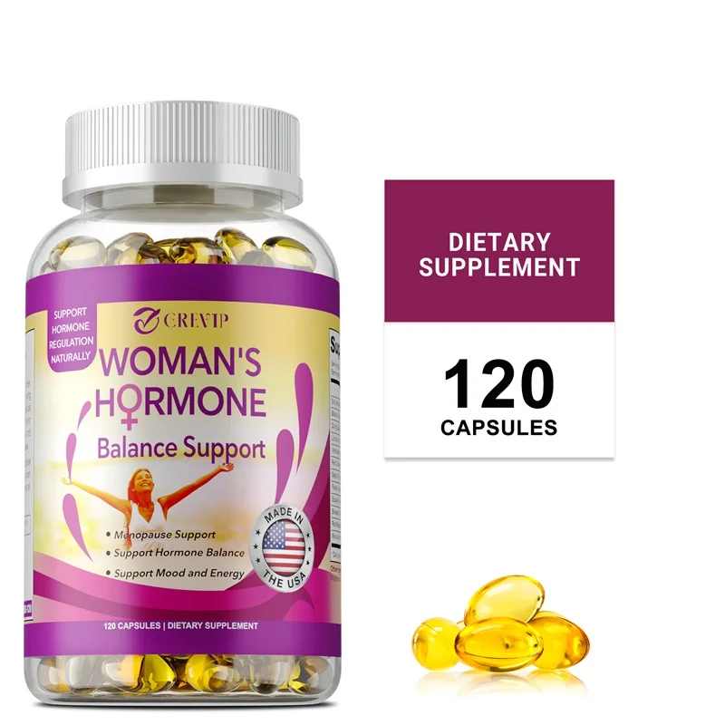 

Female Hormone Balance Supplement - Improves Mood, Promotes Hormonal Balance, and Promotes Ovarian Health
