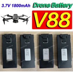 Original V88 Drone Battery 3.7V 1800mAh For V88 8K 4K Drone RC Qudcopter Original Battery V88 Spare Accessories Parts