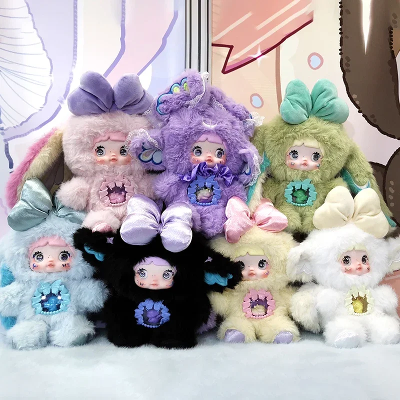 Nommi Fantasy World V6 Blind Box Kawaii Bunny Anime Doll Sheep Action Figure Surprise Mystery Toy Pendant Collectible Trendy