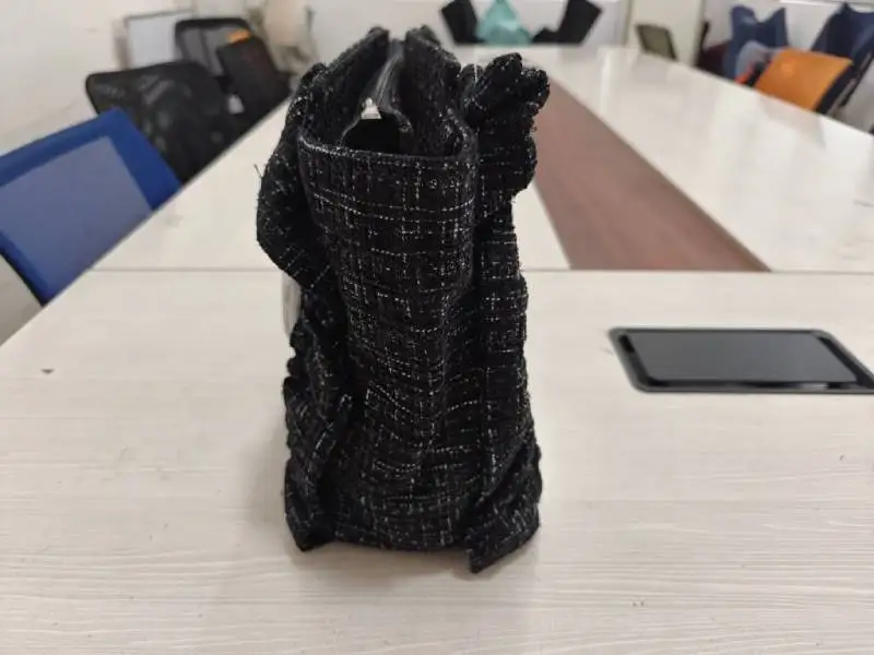 Y2K japanische Ita-Tasche, transparente Tragetasche mit Rüschenbesatz, süße Harajuku-Handtasche zur Präsentation von Abzeichen, Pendler-Umhängetasche mit großem Fassungsvermögen – Detail 3