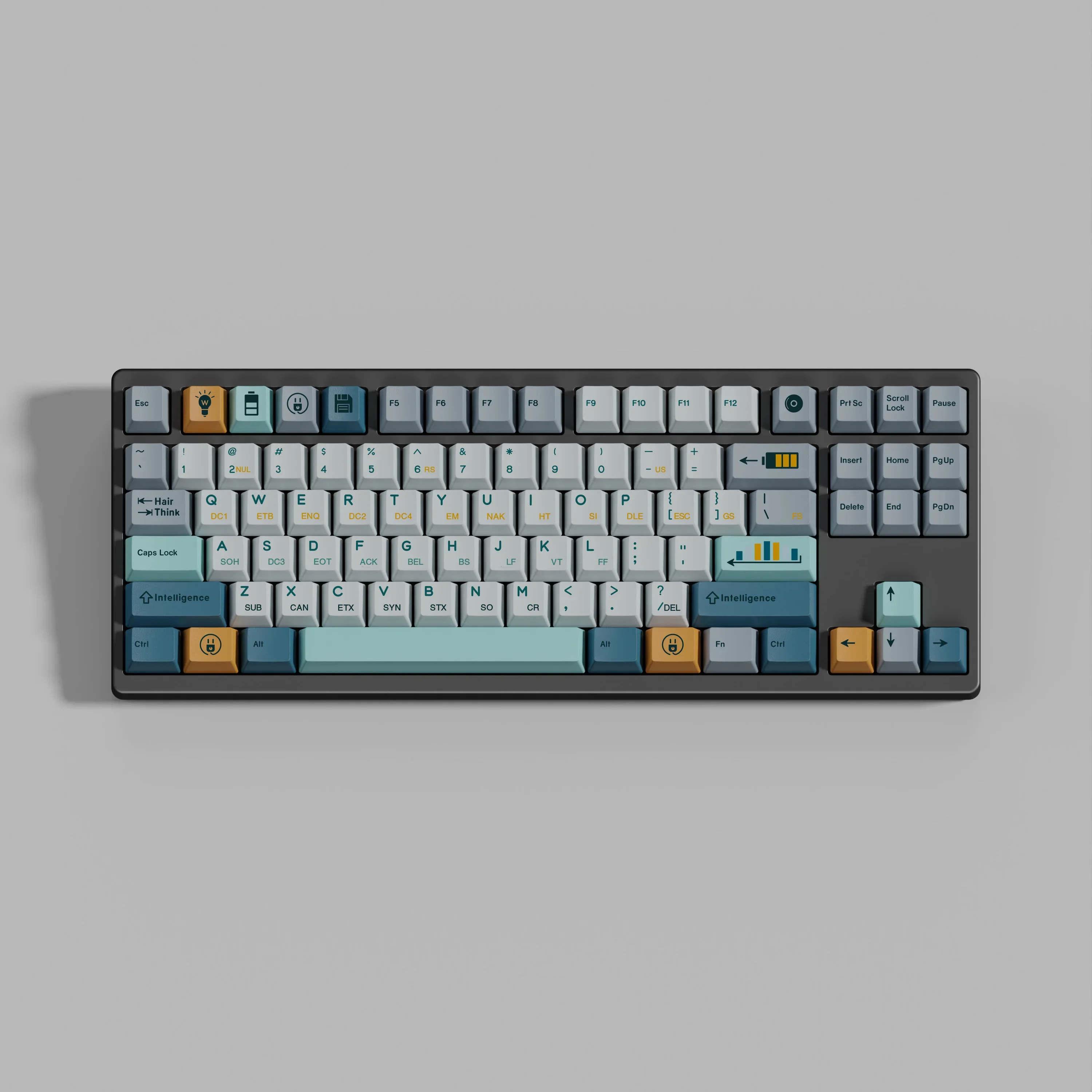 DMK 158 keys Retro Evolve Cherry Profile Keycaps Dye Sub PBT Material for Mechanical Switch Keyboard Split spacebar