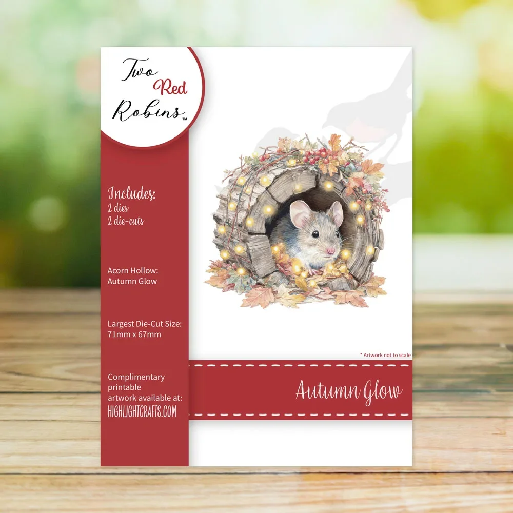 

2025 New Metal Cutting Dies Two Red Robins Little Forager Autumn Glow Harvest Hideaway Die Set DIY Scrapbooking Card Holiday Gif