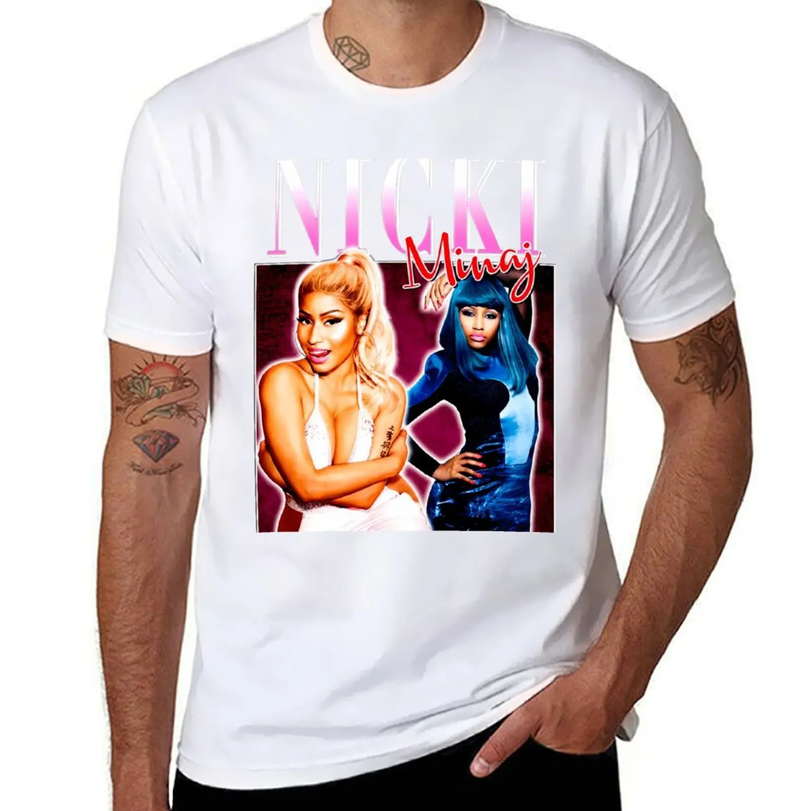 

The Nicki Queen Classic -Nicki Barbz Essential T-Shirt man t shirts high quality luxury brand t shirts designer T-Shirt