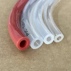 Beverage & Gas Tubing 5/6/8mm ID Food Grade Clear/Red Vinyl Tube Anti-kinking Non-toxic Odorless Draft Beer Dispensing Hose