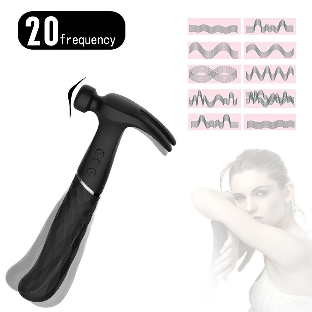 20 Speed Vibrator for Women Powerful Vibration Mode G Spot Hammer Vibrators Vagina Massage Anal Plug Stimulation Adult Product