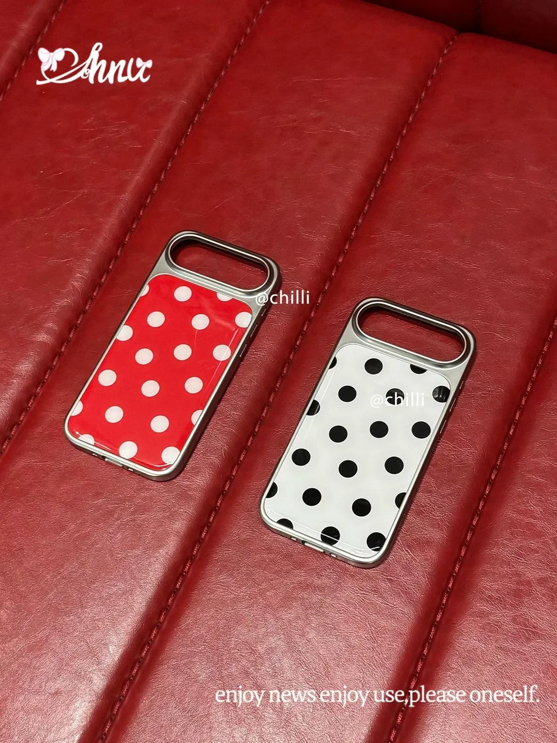 Coque de téléphone de luxe à pointe ondulée, mode coréenne Ins, bordure argentée, pour IPhone 17 16 15 13 11 PRO MAX AIR PLUS, moulage en résine Y2K