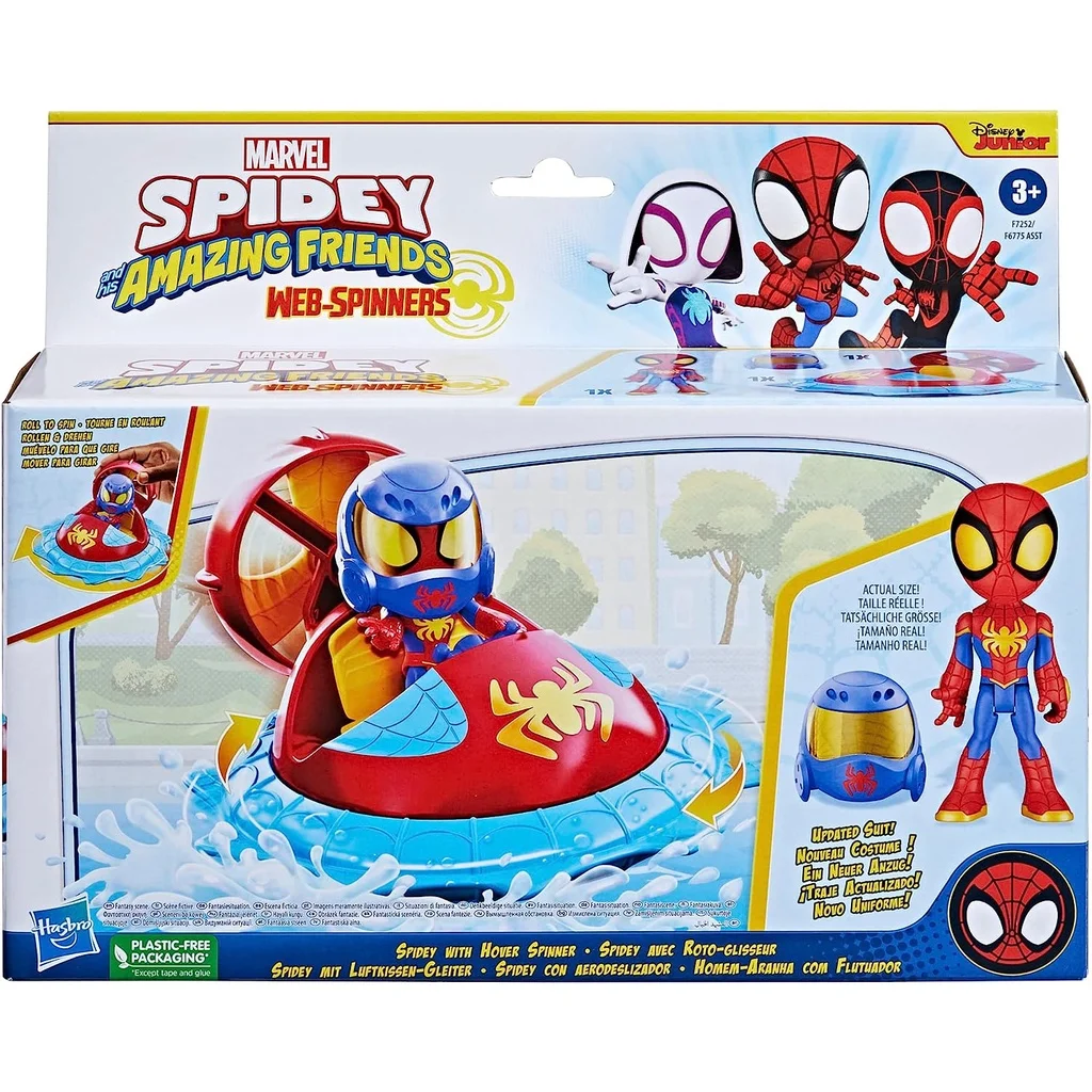 Disney Marvel Spider-Man i jego magiczne przyjaciele wspólne ruchome lalki zbiorniki kolekcja Anime modele ozdoby zabawki z kreskówek prezenty