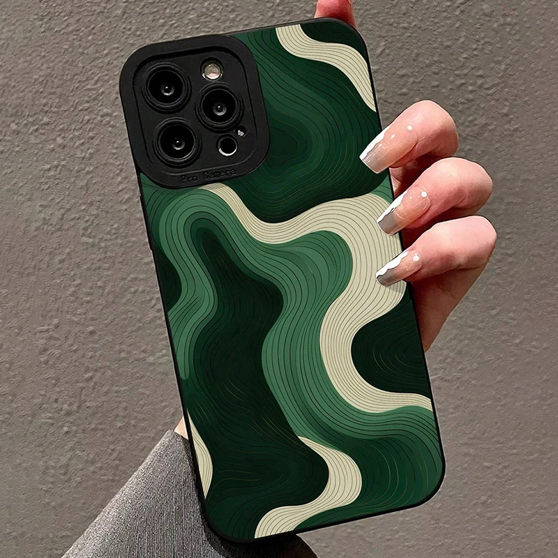 Abstrakte Linien-Graffiti TPU-Hülle für Samsung Galaxy S26 S25 S24 S23 Ultra S22 S21 Plus FE A56 A55 A54 A53 A36 A35 A34 5G Funda – Detail 3